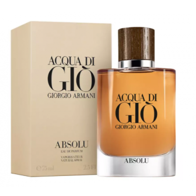  Giorgio Armani Acqua di Giò Absolu EDP- Perfume Masculino 125ml